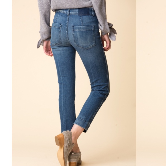 AMO Denim Audrey Jeans | Size 27 | Effortless Cool-Girl Straight Leg - Picture 2 of 8